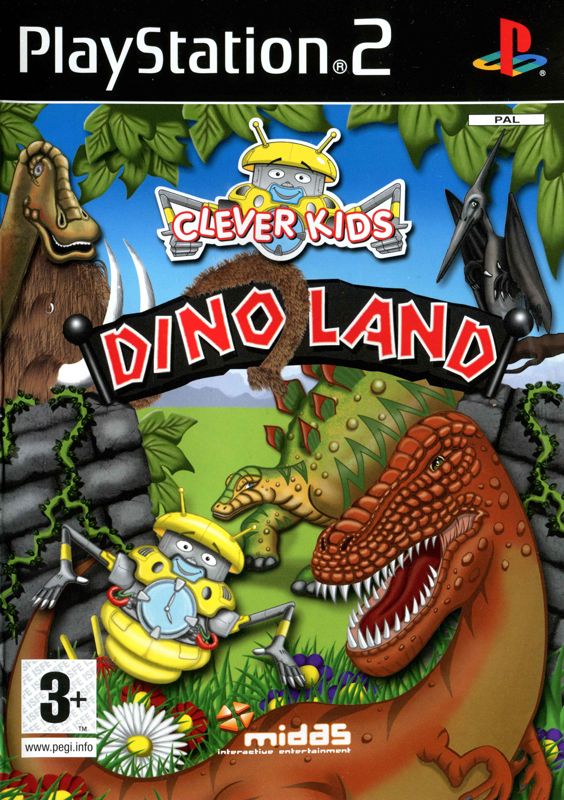 Clever Kids: Dino Land box art for Playstation 2